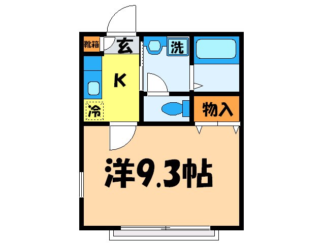 物件間取画像