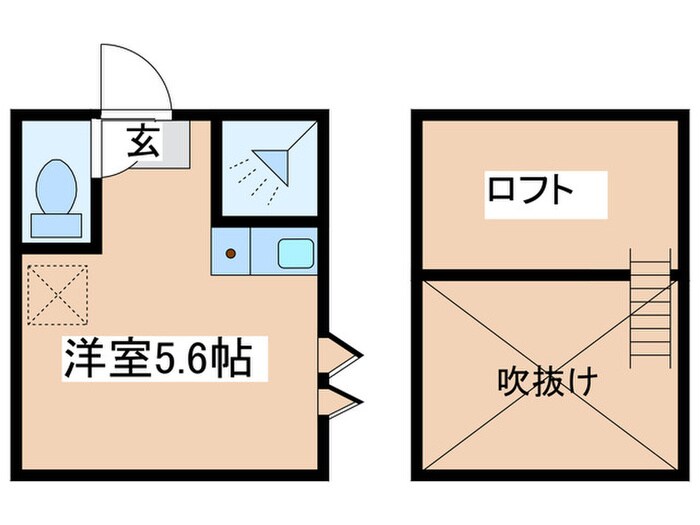 フェリス下高井戸の物件間取画像