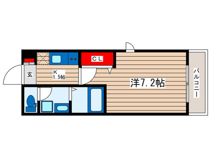 パームコーブの物件間取画像