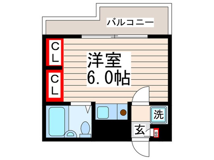 ニットーコーポの物件間取画像