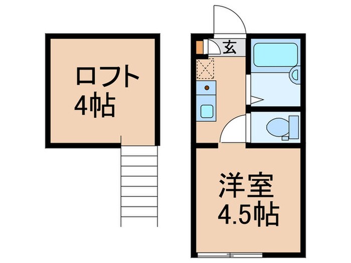 アザーレ下井草の物件間取画像