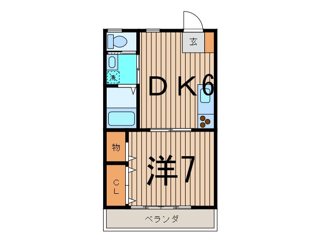 グランキュ－ト鎌倉の物件間取画像