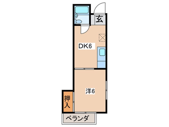 ナイスビュー弘明寺の物件間取画像