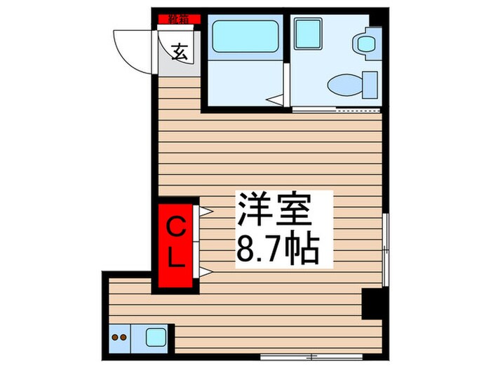 ｃａｖｅ柏の物件間取画像