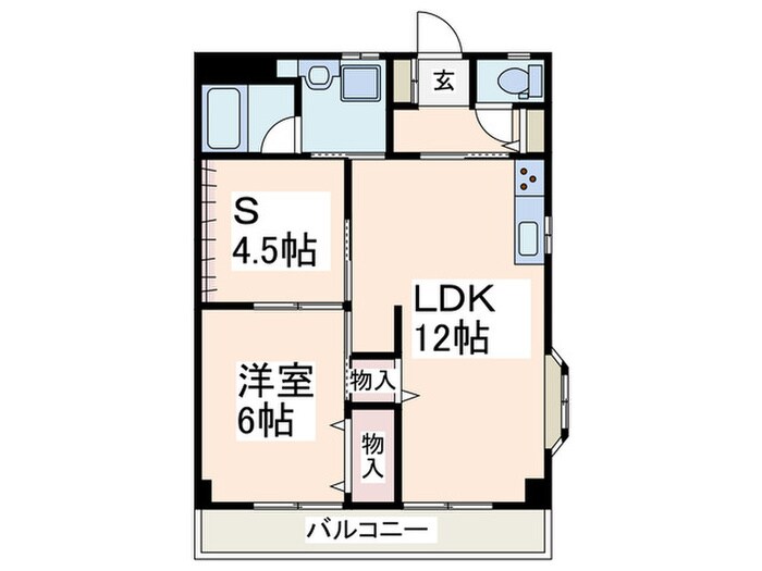 石原第２ビルの物件間取画像