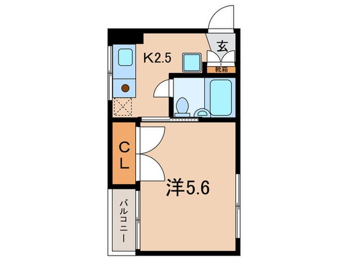 リベラル２の物件間取画像