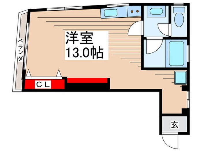 アイビービルの物件間取画像