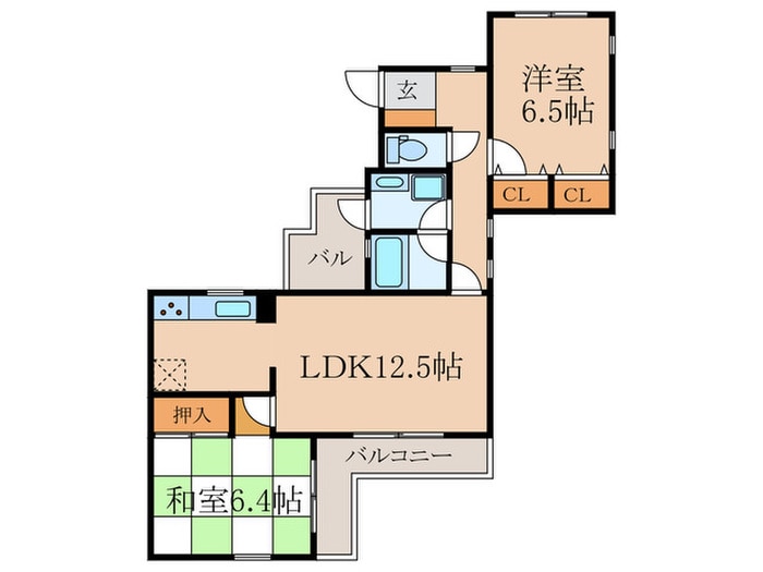 Ｔ‘ｓ　ｇａｒｄｅｎ鷺ノ宮の物件間取画像