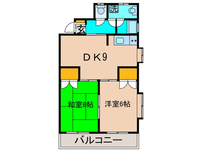 物件間取画像