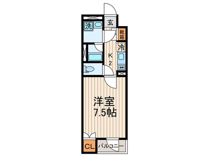 アトリオフラッツ羽田の物件間取画像