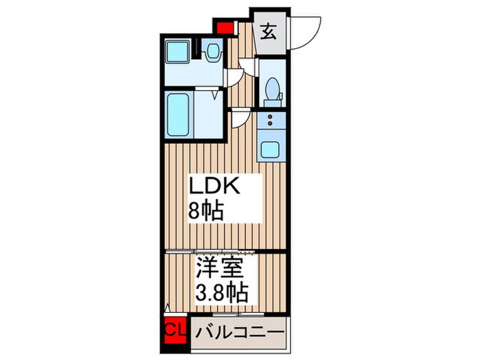 robot home愛宕の物件間取画像