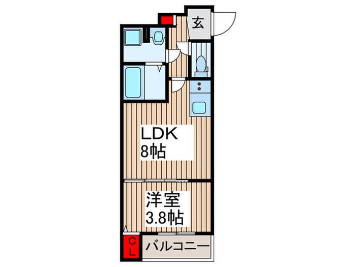 robot home愛宕の物件間取画像