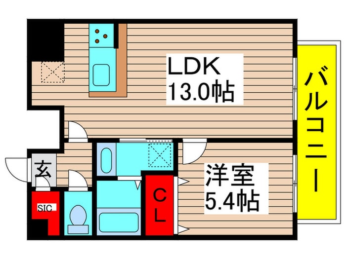 アルファコート北綾瀬２の物件間取画像