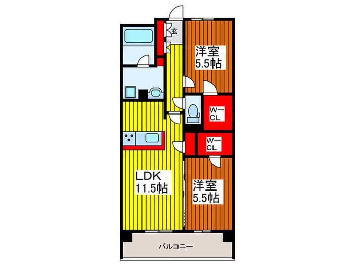 RJRプレシア川口の物件間取画像