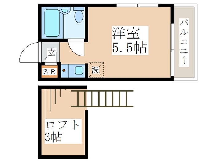 物件間取画像