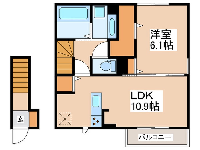 フロール　デ　セレッソの物件間取画像