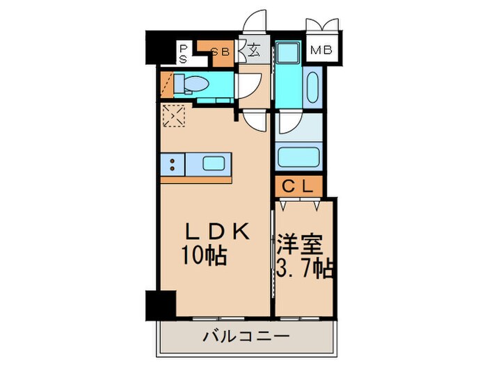 スタイリオ渋谷南平台の物件間取画像