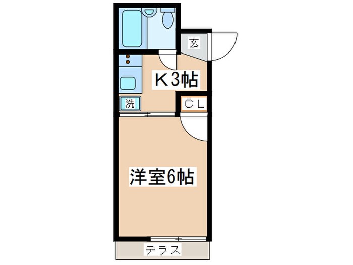 グリ－ンヒルズの物件間取画像