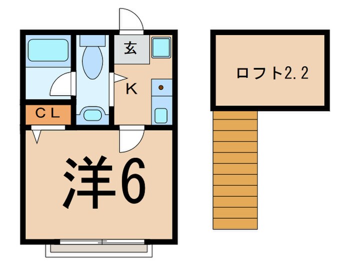 Kino　lauの物件間取画像