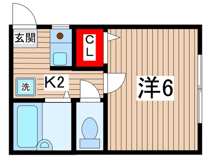 第三広田マンションの物件間取画像