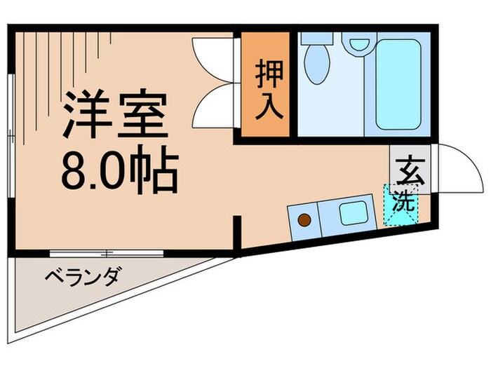 エクセラン成城の物件間取画像