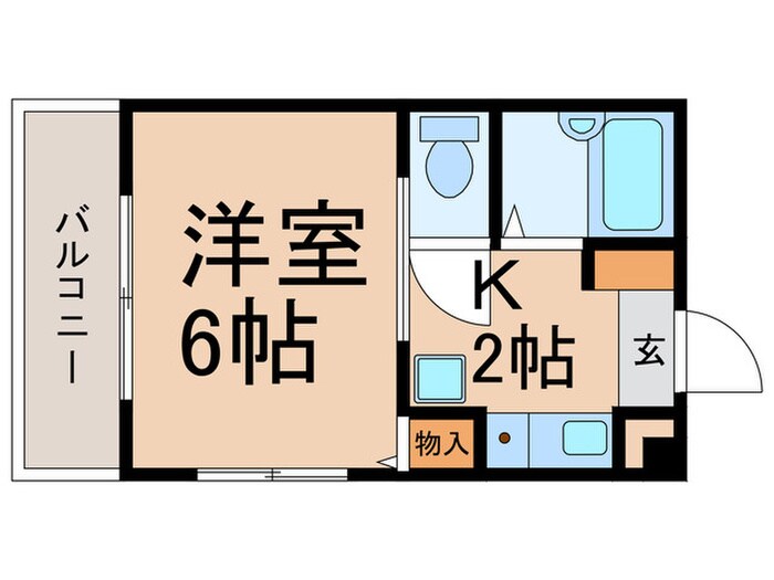 サンフラワ－下井草の物件間取画像