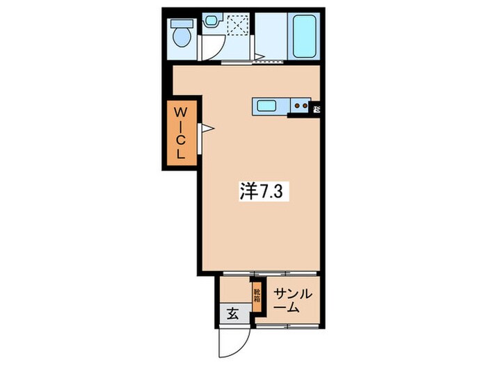 センターヴィレッジⅢの物件間取画像