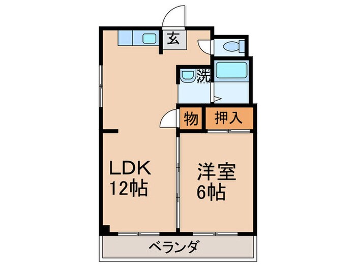 ラフィ―ネＮＳの物件間取画像