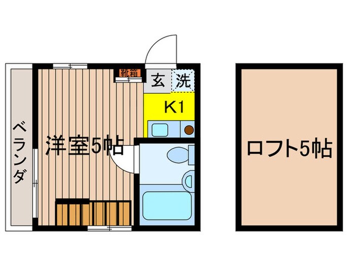 メグミコ－ポの物件間取画像