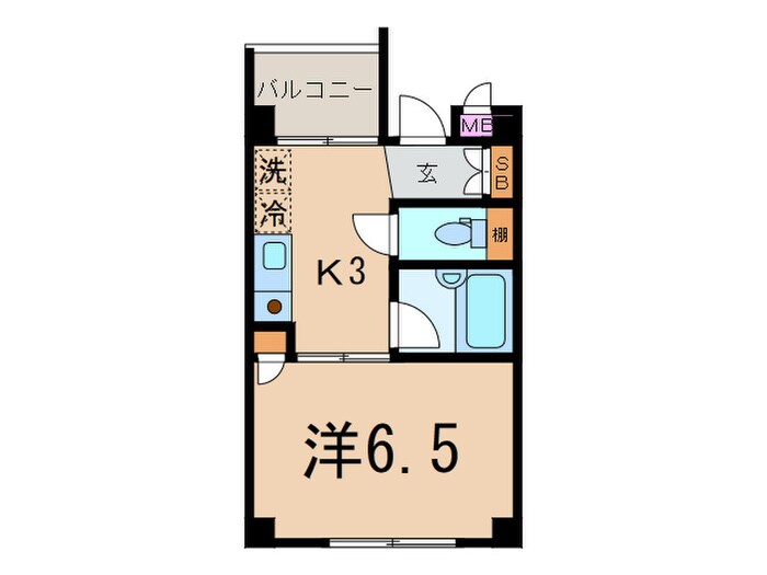 レジェンド西小山の物件間取画像