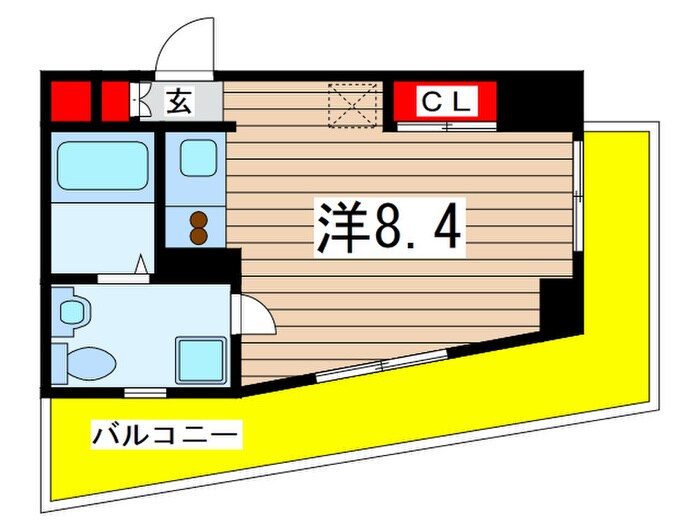 リエス千葉新宿の物件間取画像