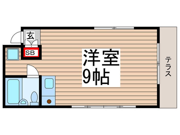 ピュアコ－ポオオヤの物件間取画像