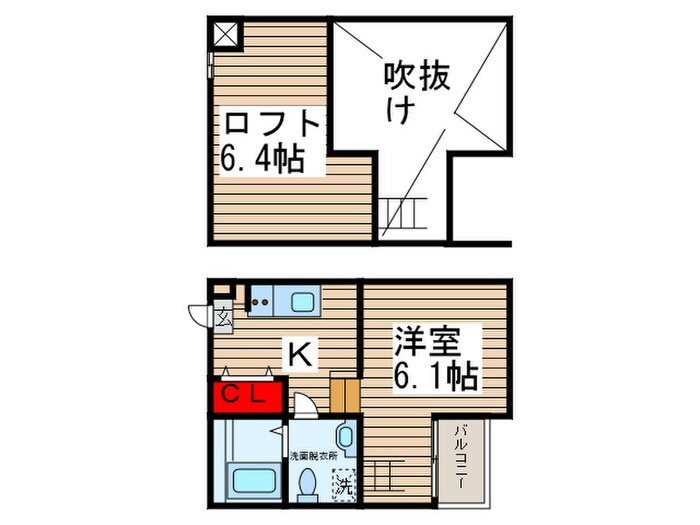 UNO新松戸の物件間取画像