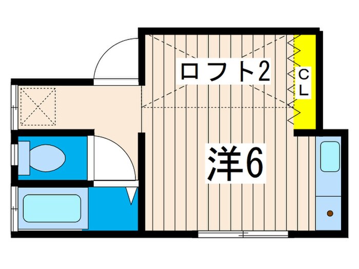 相良アパートの物件間取画像