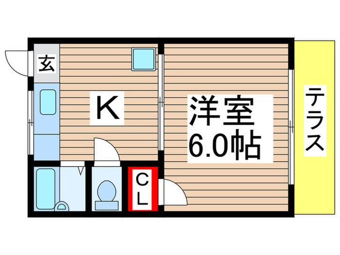 パークハイムの物件間取画像