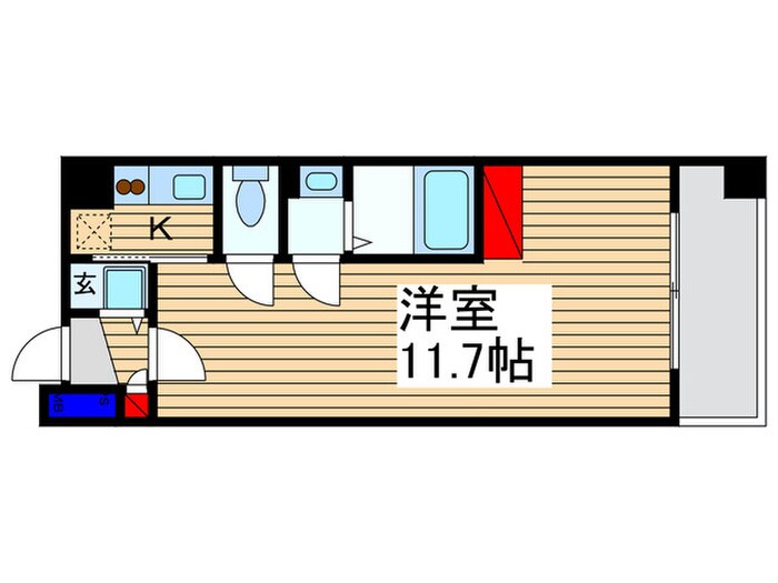 アクアタウンＥＡＳＴ１の物件間取画像