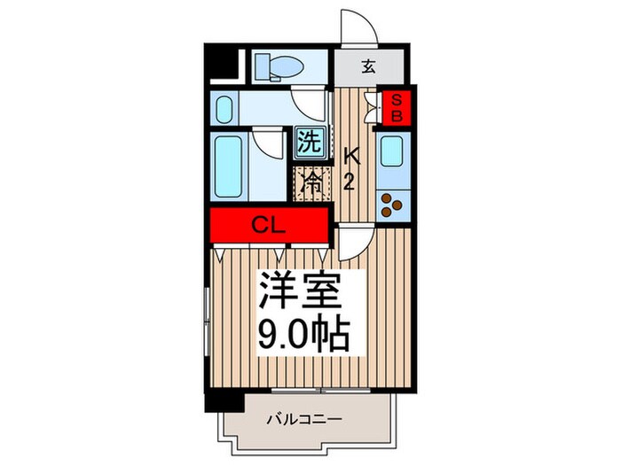 リューデスハイムの物件間取画像