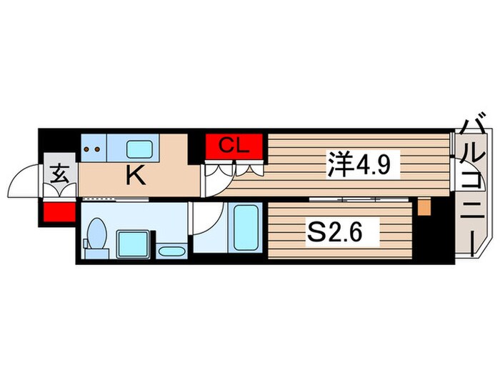 ARKMARK五反野の物件間取画像