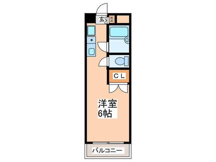 シュガーハイツ南大沢Bの物件間取画像