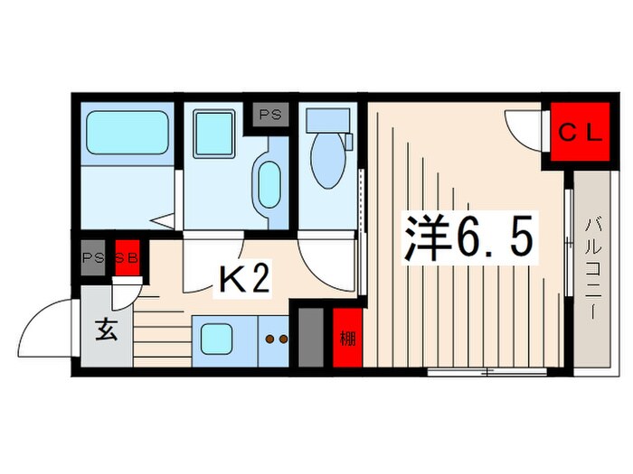 プチメゾン水天宮の物件間取画像