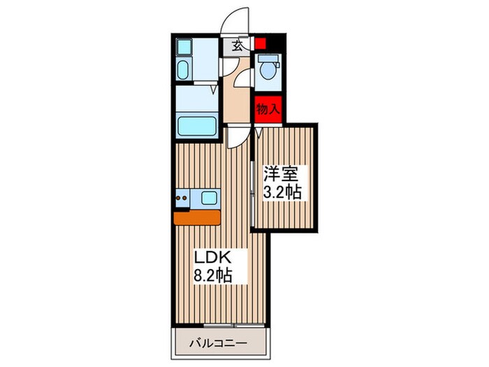 グランエスポワール東浦和の物件間取画像