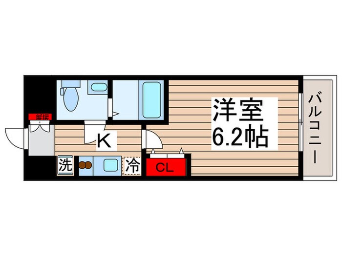 エコロジ－潮見レジデンスの物件間取画像