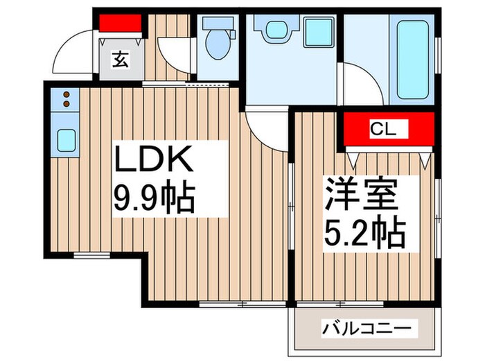 ブライトサム上間久里Ⅱの物件間取画像