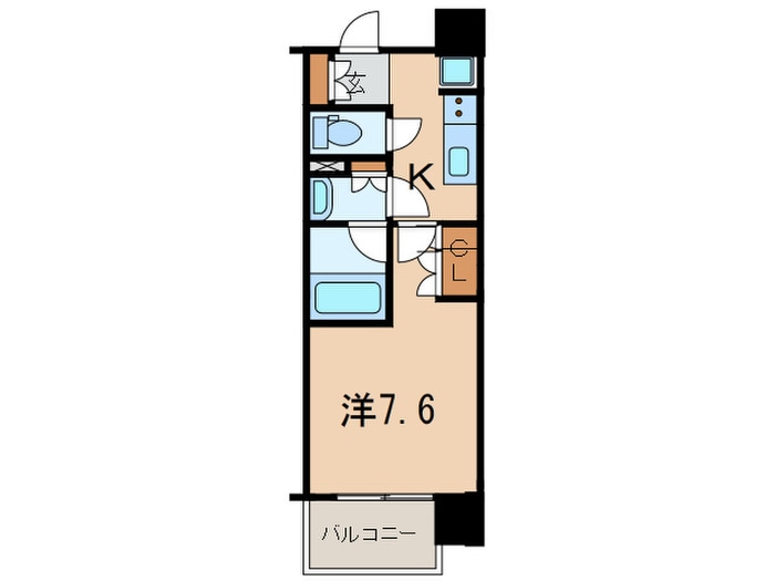 ルフォンプログレ滝野川の物件間取画像