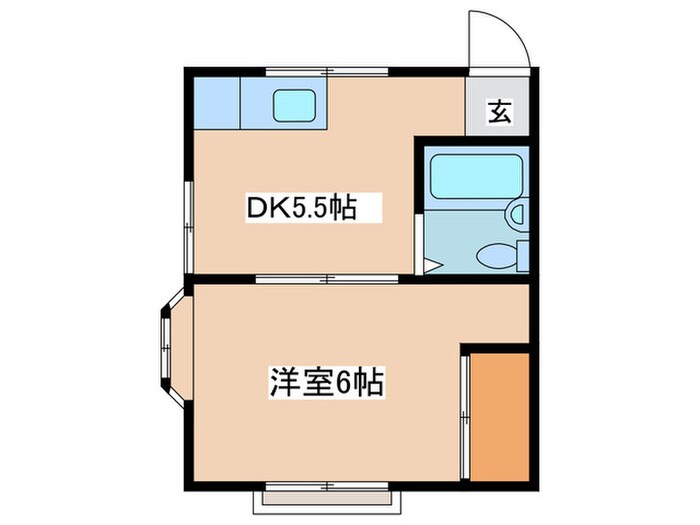 アパート美里の物件間取画像