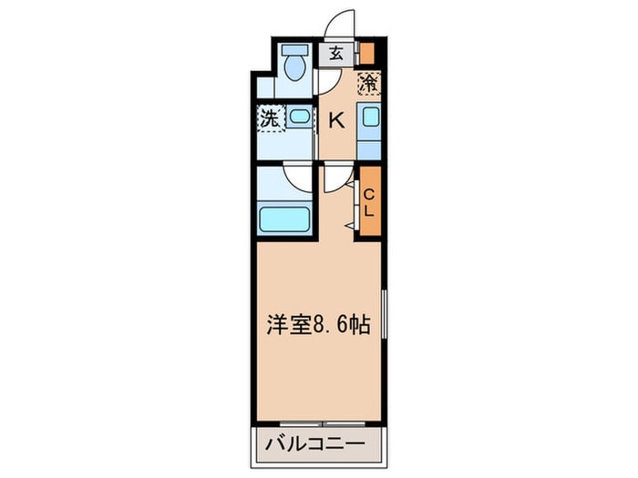 ラティーダ下並木Ⅱの物件間取画像