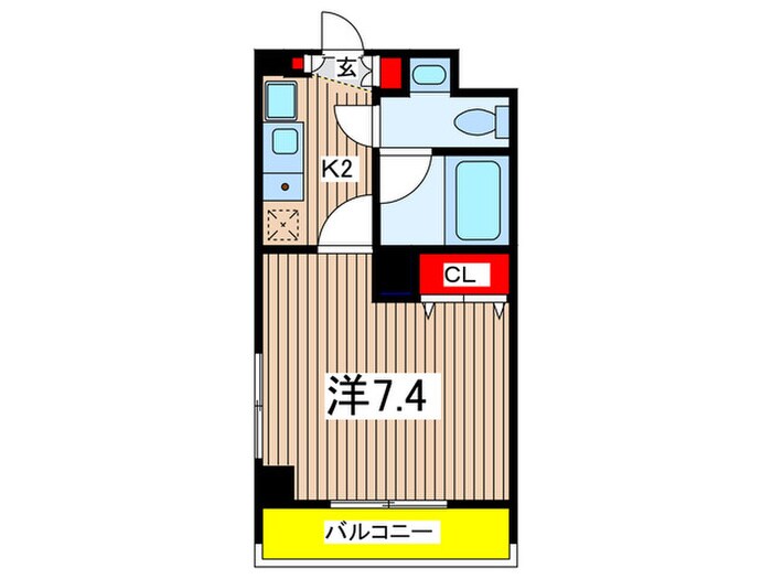 ファイカス両国の物件間取画像