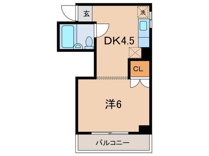 林田ビルの物件間取画像