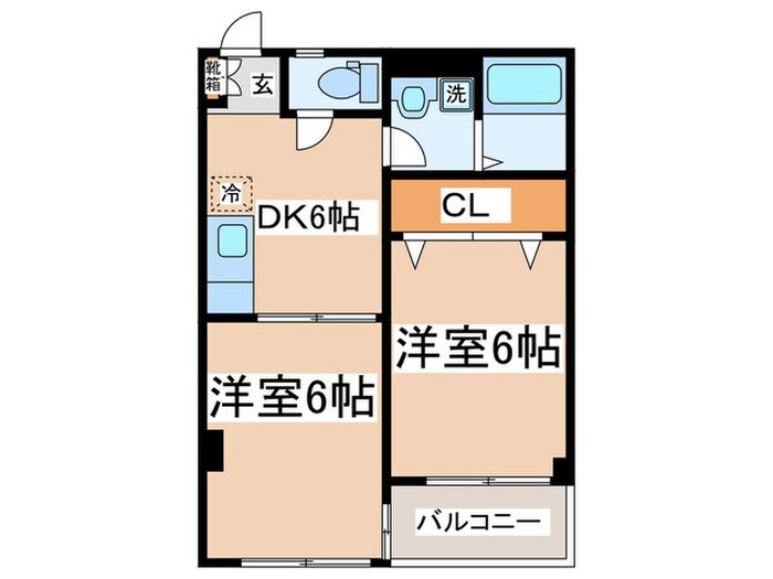 物件間取画像