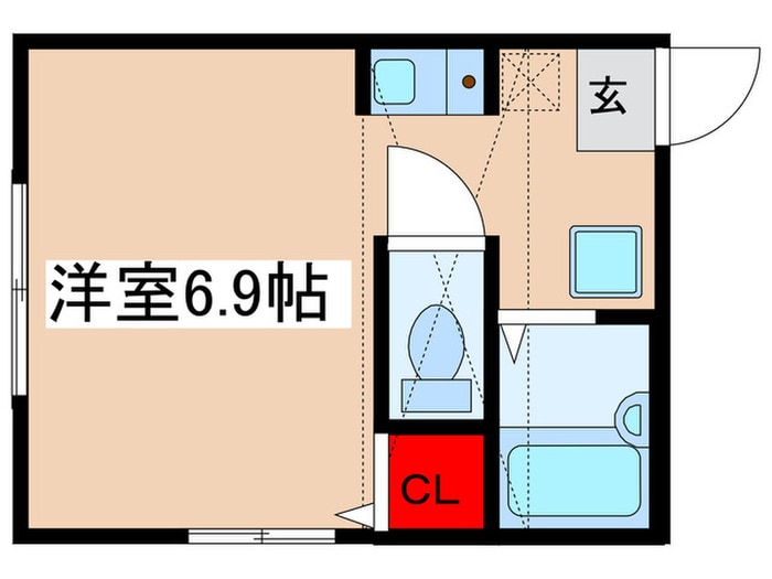 アイザックヒルズ百合丘の物件間取画像